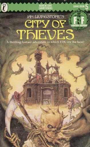 Fighting Fantasy gamebook: The City of Thieves