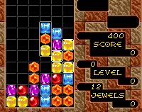 Columns for the SEGA Megadrive