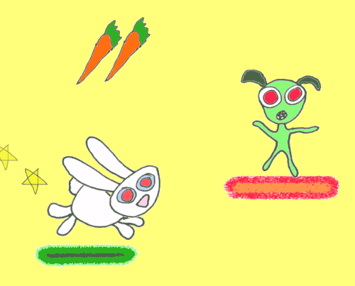 "Run Rabit RUN!" picture.
