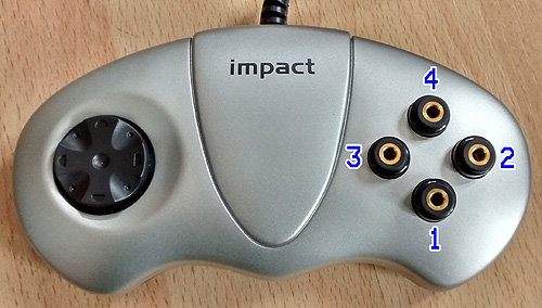 Impact Joypad switch adapted