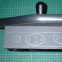 4. Drill 15 x 1cm holes