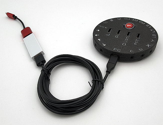 CATCH 22 interface for PC/Xbox with Mayflash Magic-X adapter