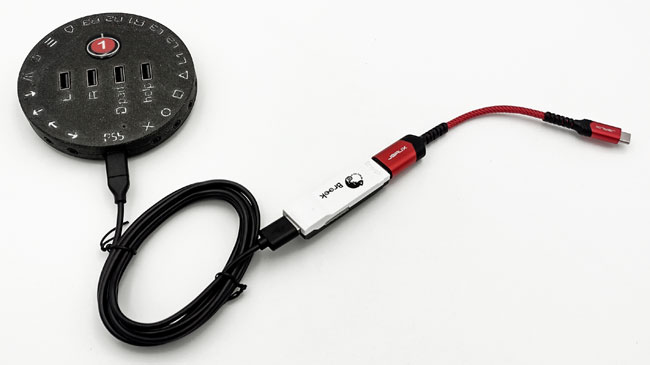 CATCH 22 interface for Playstation 5 with Brook Wingman FGC2 adapter