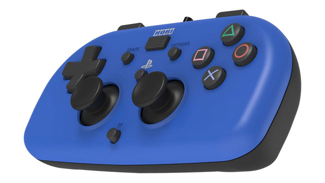 HORI mini lightweight controller side view.