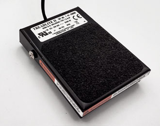 Foot switch for accessibility.