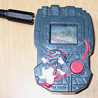Image of Switch Adapted Shadow the Hedgehog - SEGA / McDonalds Happy Meal LCD Toy.