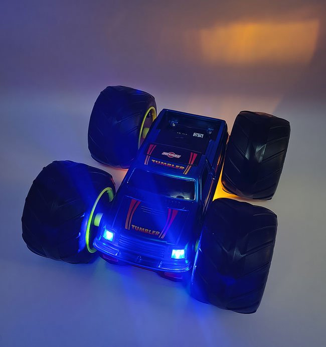 Hitari Tumbler with custom blue LED front lights.
