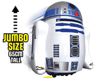 R2D2 switch accessible inflatable robot