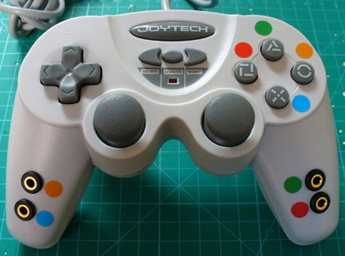 Playstation Switch Adapted Joypad controller.