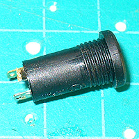 3. Switch socket - trimmed down slightly.