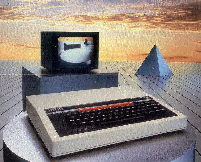 One Switch Shop image. BBC Micro - The Shape of things to come.
