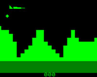 Air Attack - Commodore Pet game.