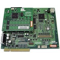 JAMMA PCB (Star Trigon picturesd) - connecting edge at bottom of picture.