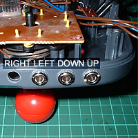 3. Drill holes (Up, Down, Left, Right).