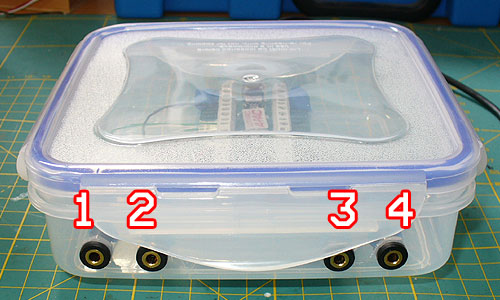 Completed basic DIY soldering-free AT switch interface, accessible controller for PC, Xbox 360 and PS3.