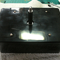 4. Fit joystick into box.