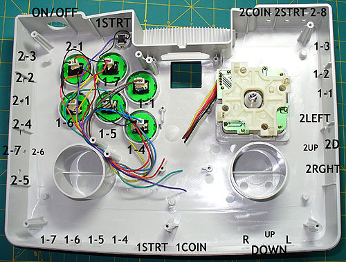 Front Panel - Pilot Hole Measurements.