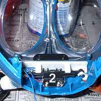 5.a. Locate Legs switch.