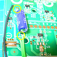 5. Solder to the PCB. 5. Solder to the PCB.