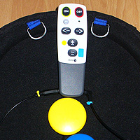 7. Testing: Switch adapted Doro 321rc remote control.