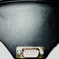 6. Fitting a D9 Connector - End result.