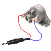 suck puff switch to 3.5mm plug