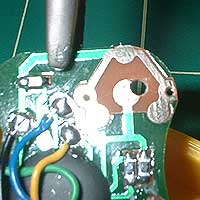 5. Drill a hole.
