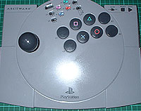 ASCII Stick by ASCIIWARE for the Sony Playstation.