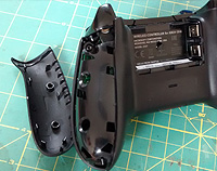 Removed hand grip .